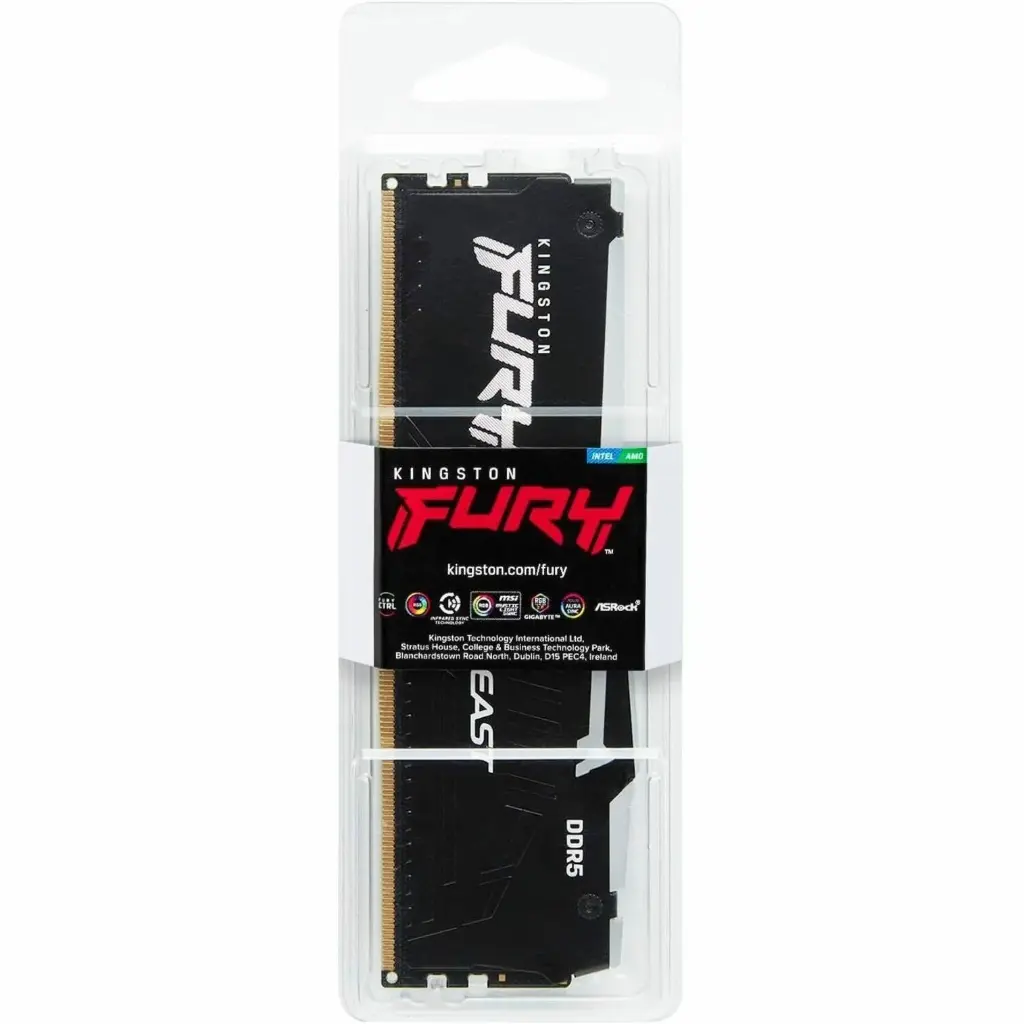 Memoria Pc Kingston 16GB DDR5 6400MHz CL32 Fury Beast negra-5.webp
