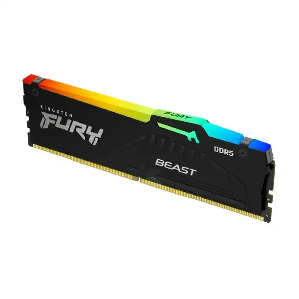 Memoria Pc Kingston 32GB DDR5 6400MHz  Fury Beast Black CL32 RGB-2.webp