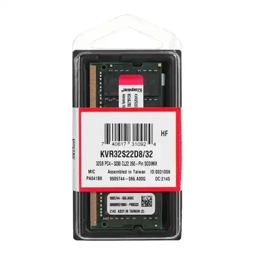 Memoria Notebook Kingston DDR4 32GB 3200MHz CL22.webp