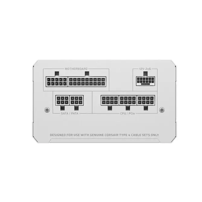 Fuente Pc Corsair RM750E Full Modular PCIe 5.1 Cybenetics Gold 62.5A White-3.webp