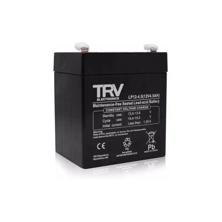 Batería para ups TRV 12v 4.5a electrolito absorbido 