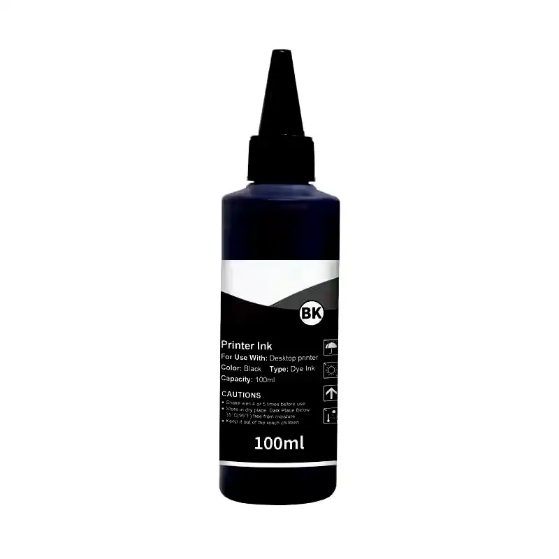 Botella de tinta Laser Gold Dye Universal negro 100ML 