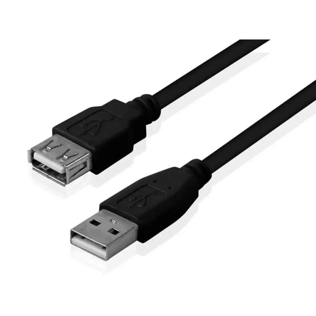 Cable extensión alargue USB 2.0 1.8mts Int.co 