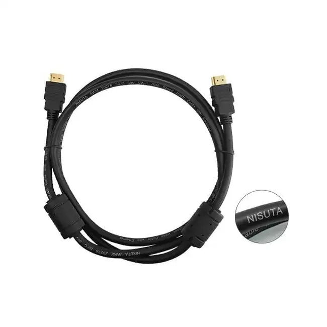 Cable hdmi 3mts v2.0 4K Nisuta con filtros