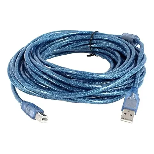 Cable celeste Impresora/escaner/modem 3 Mts Seisa Usb A-B