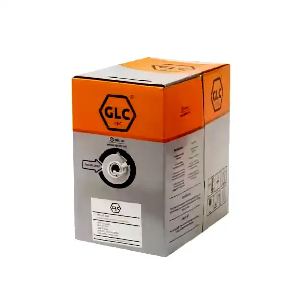 Cable UTP Cat 6 GLC interior bobina negro 305mts 
