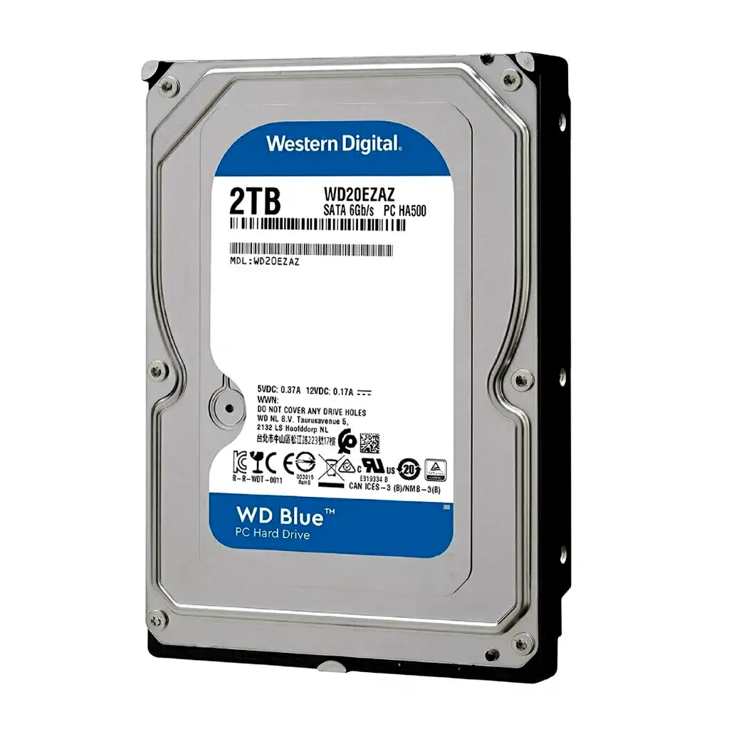Disco rígido Pc Western Digital Blue 2TB 5400RPM 64mb