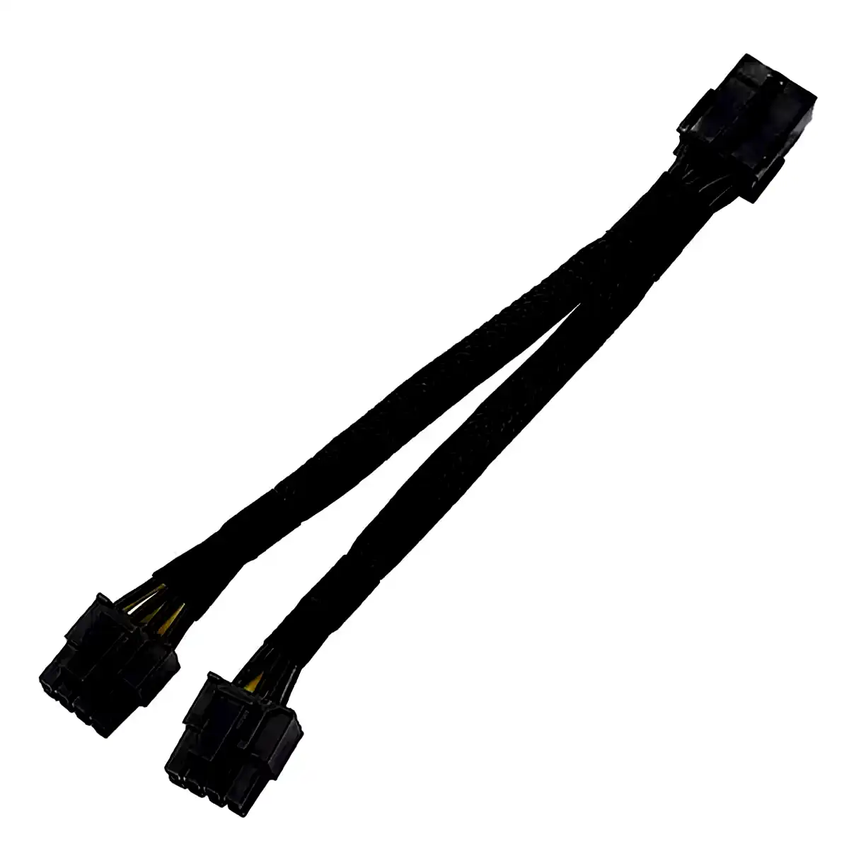 Hub splitter adaptador pcie 8 pines a 2 pcie 6+2 pines mineria rig mallado 