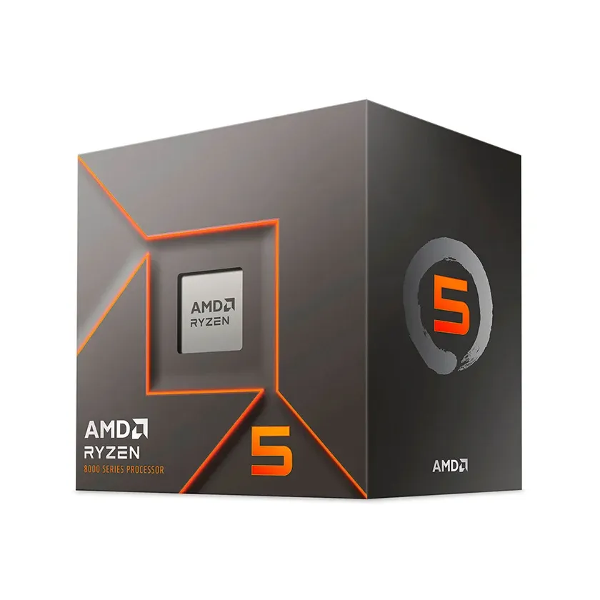 Microprocesador Amd Ryzen 5 8400F 4.2/4.7GHz Turbo 6 Núcleos s/video AM5 