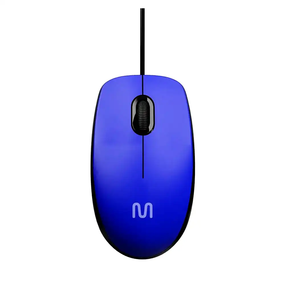 Mouse Multilaser MO388 USB azul 