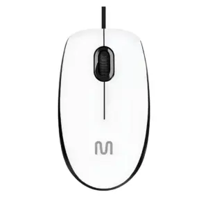 Mouse Multilaser MO389 USB blanco 