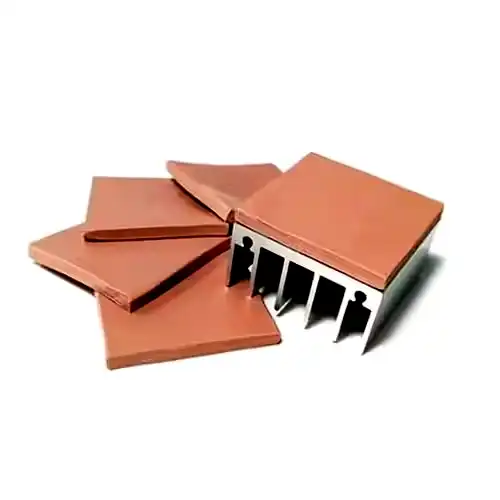 Pad térmico Genérica 25x25x1mm color rosa 