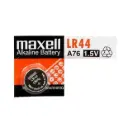 Pila alcalina Maxell LR44 A76 1.5V por unidad