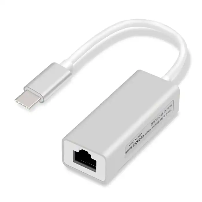 Placa de red USB tipo c a RJ45 ethernet 100mbps Int.co 