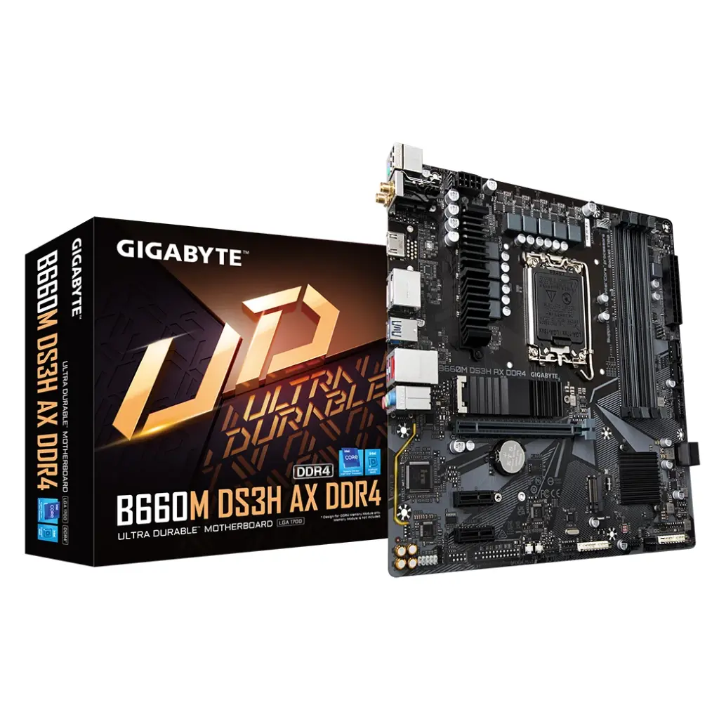 Placa madre Gigabyte B660M DS3H AX DDR4 s1700