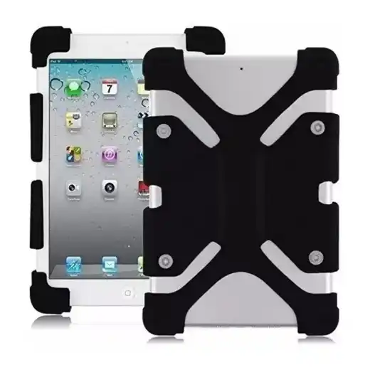 Protector universal de silicona tablet 8 a 12'' Soul negro 