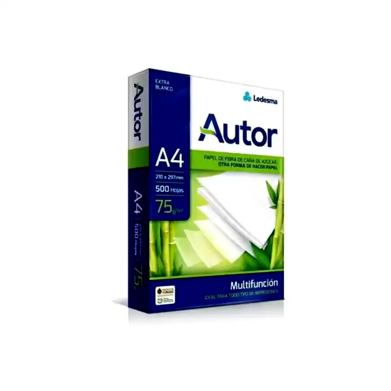 Resma Autor A4 75grs 