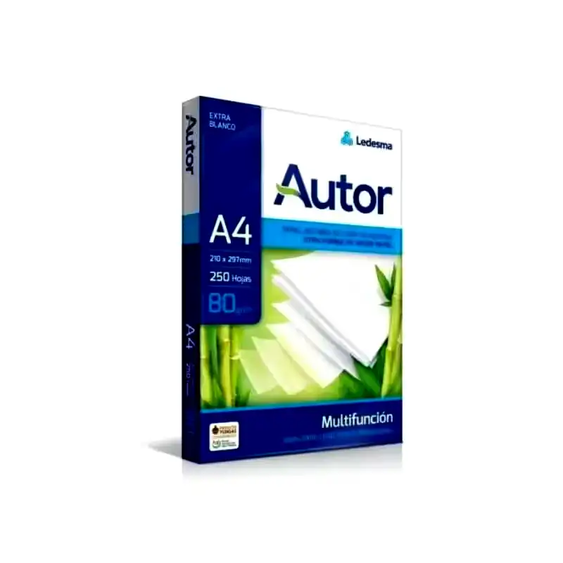 Resma Autor A4 80grs 
