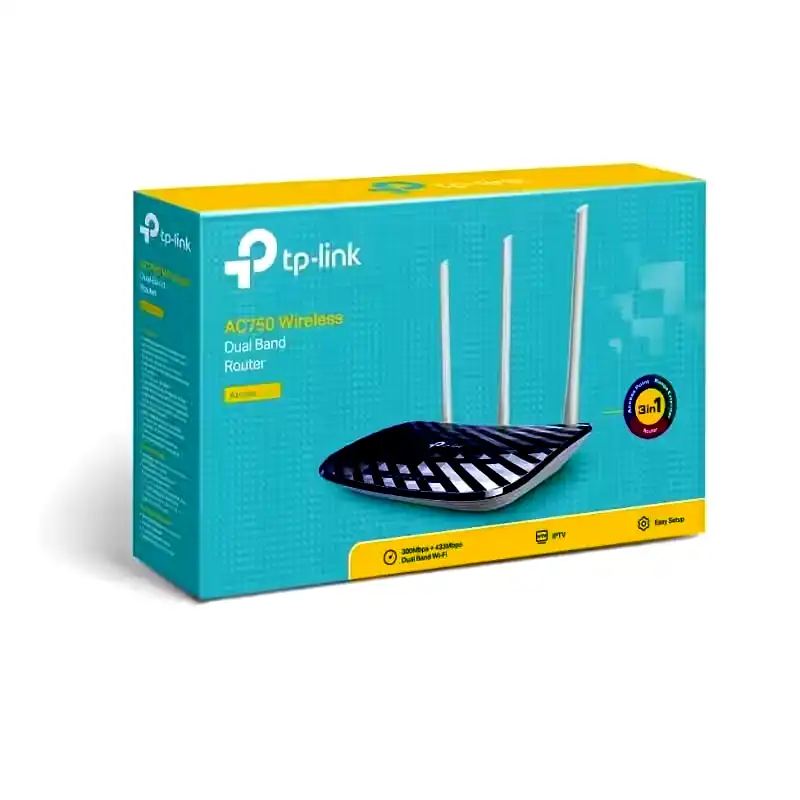 Router TP-Link Archer C20 AC750 Wifi DualBand 5GHz 