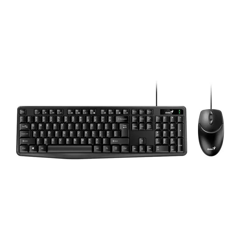 Teclado y mouse usb Genius KM-170 multimedia 