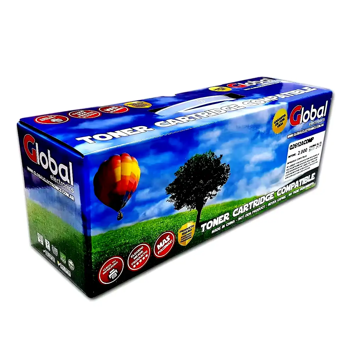 Toner alternativo Global HP CF217A 1.6k CON CHIP 