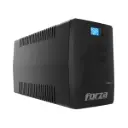 Ups + estabilizador Forza Smart 1500VA/900W LCD 45-65Hz 6-IRAM 