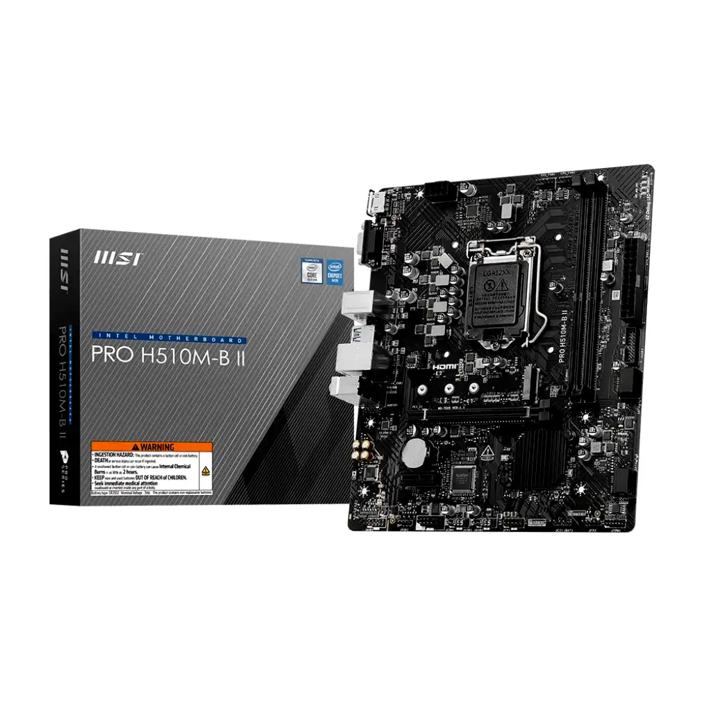 Placa madre Msi Pro H510M-B II s1200 DDR4 sólo 10ma gen.