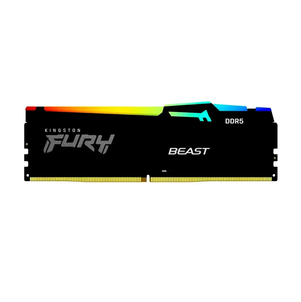 Memoria Pc Fury Beast 16GB DDR5 5200MHz CL40 RGB