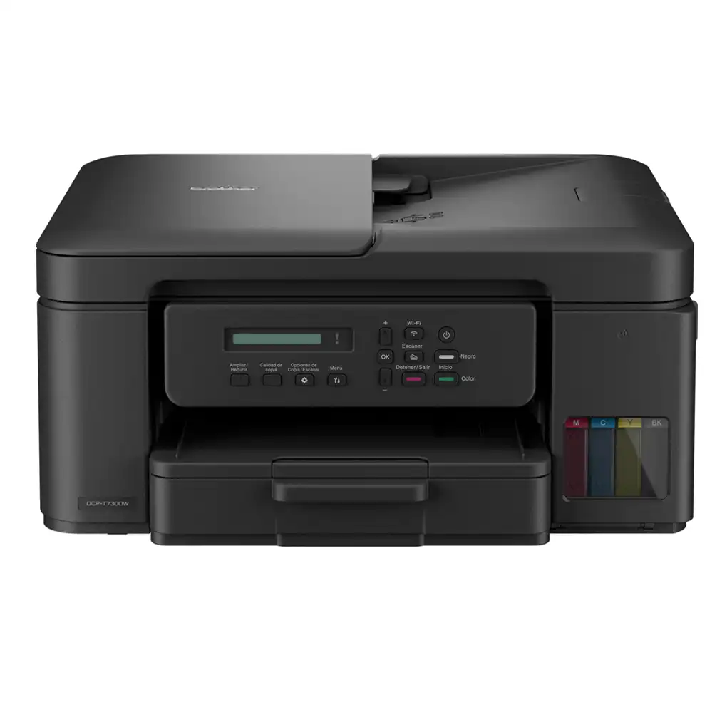 Impresora Multifunción Sistema Continuo Brother T730DW ADF Wifi A5 A6
