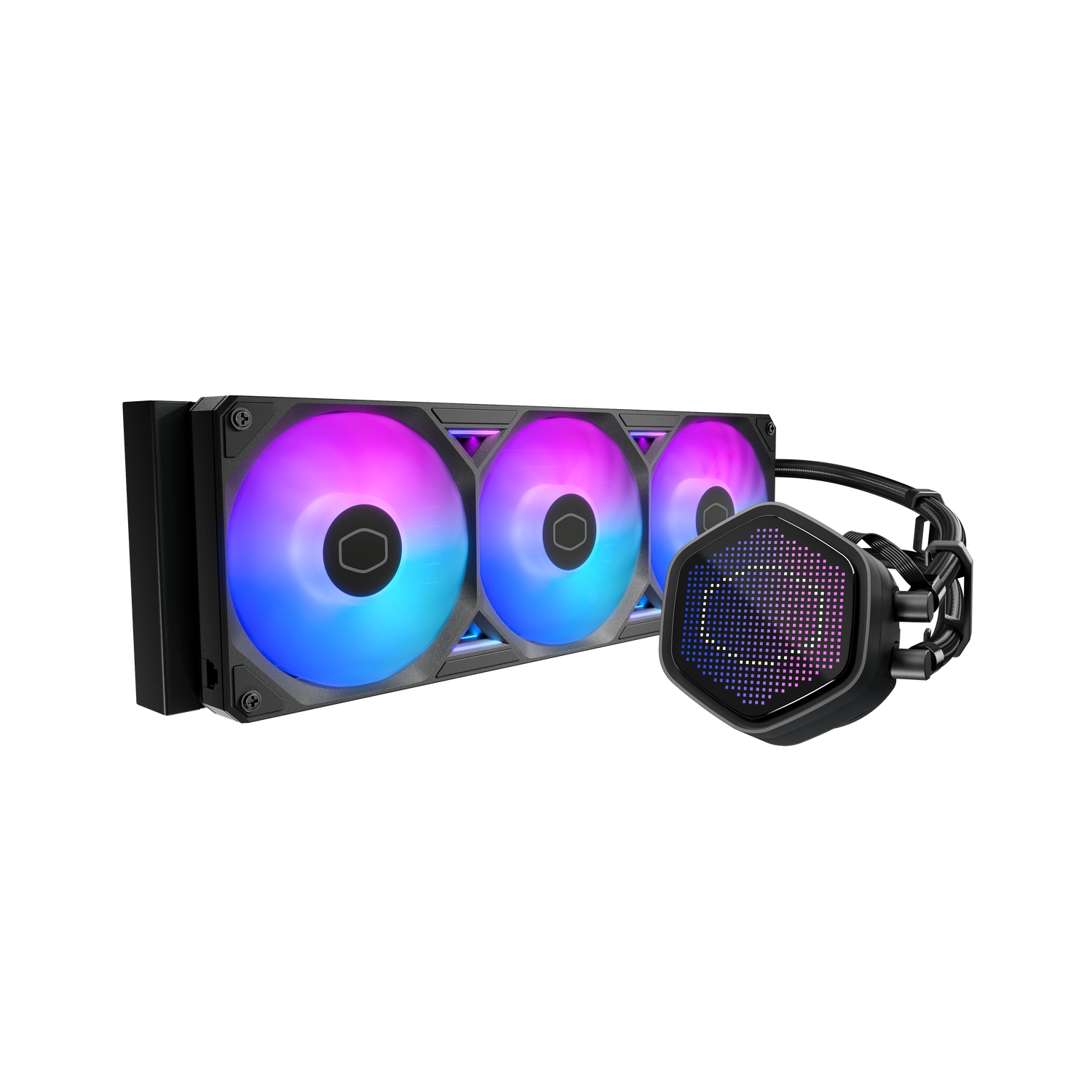 Water Cooler 360MM Cooler Master Masterliquid 360 Atmos II Pixel LED