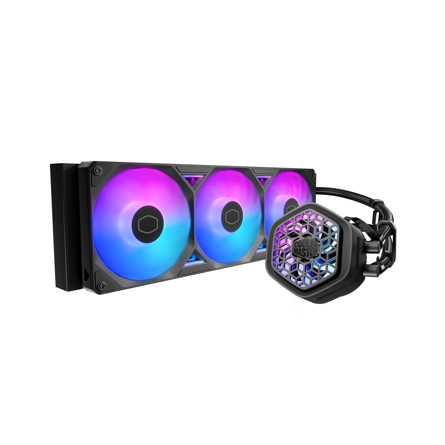 Water Cooler 360MM Cooler Master Masterliquid 360 Atmos II VRM Fan ARGB