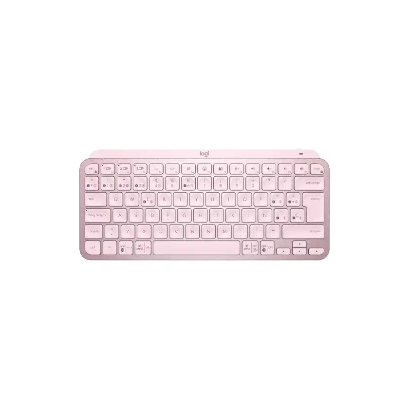 Teclado Inalámbrico LOGITECH MX Keys Mini Rosa