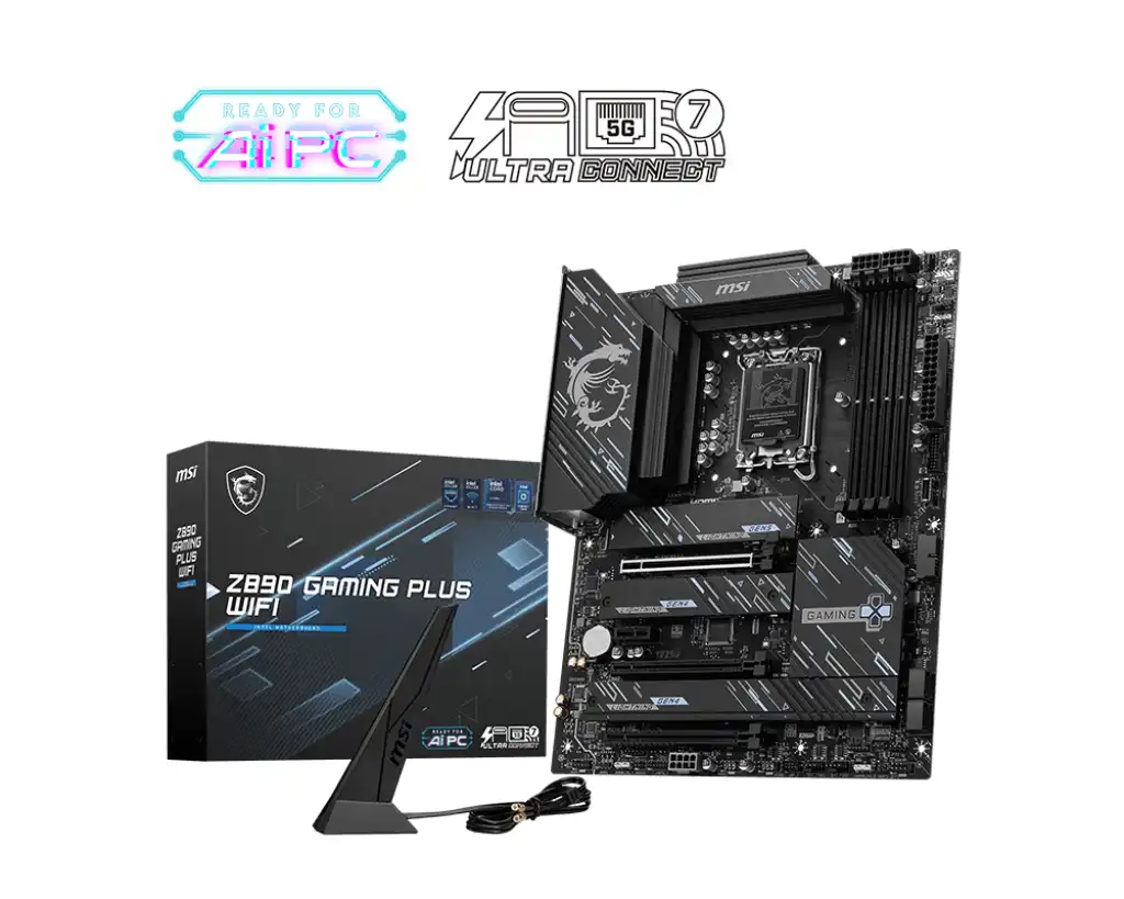 Placa madre MSI Z890 Gaming Plus Wifi LGA1851 DDR5