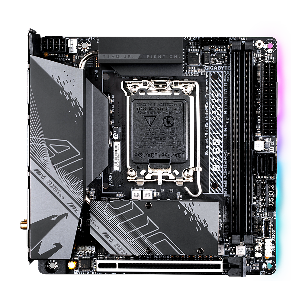 Placa Madre Gigabyte B760I Aorus Pro s1700 DDR5