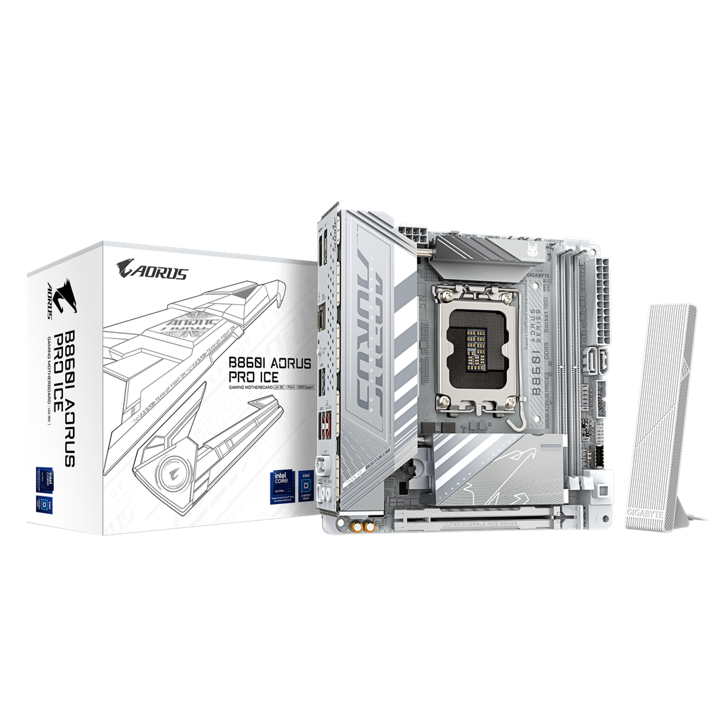 Placa Madre Gigabyte B860I Aorus Pro Ice s1851 DDR5