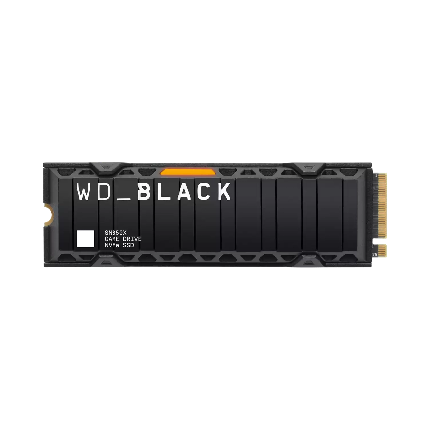Disco SSD M.2 NVMe Western Digital 1TB Black SN850X PCIe Gen4 7300MB/s c/disipador 2280
