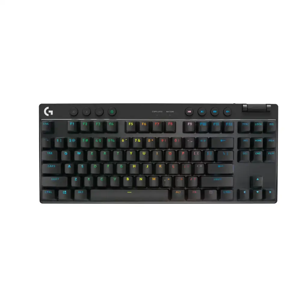 Teclado Inalámbrico Mecánico PRO X TKL Lightspeed Negro switch brown