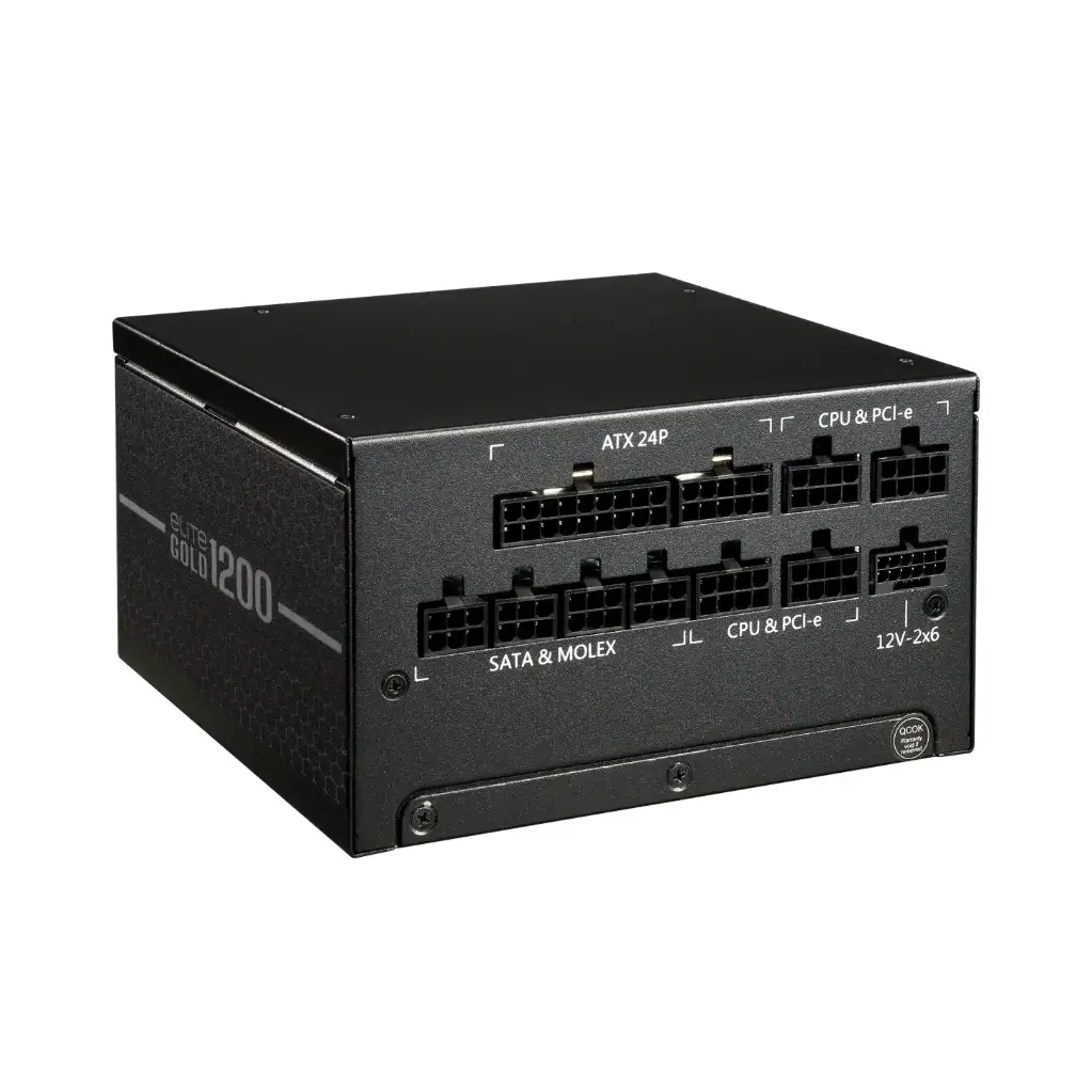 Fuente Pc Cooler Master Elite Gold 1200 Full Modular 100A ATX 3.1