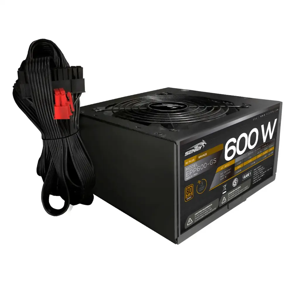 Fuente pc Sentey 600W 80 plus bronze 46A