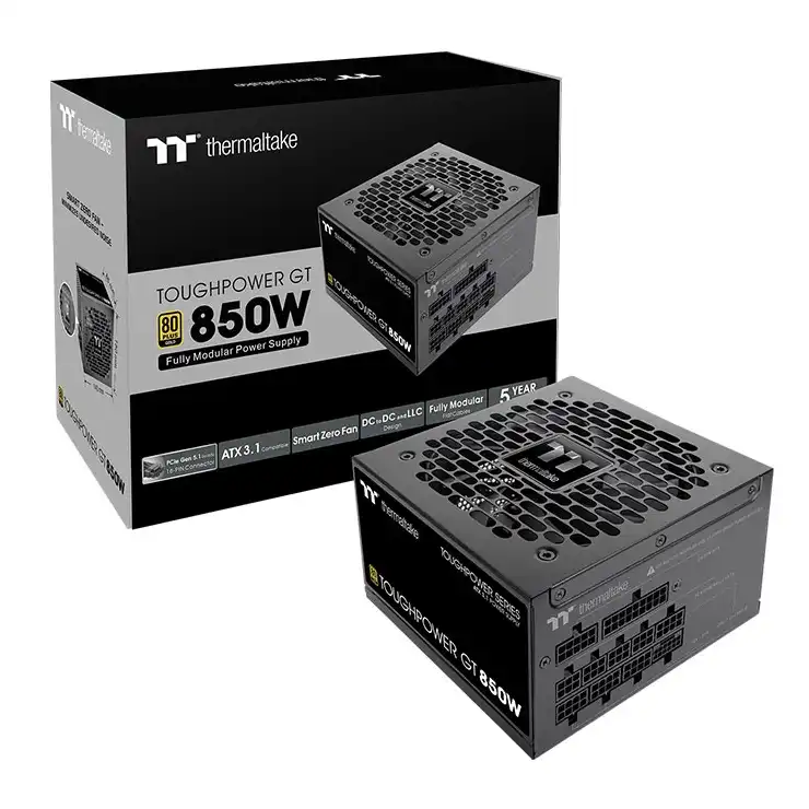 Fuente pc Thermaltake Toughpower GT 850W 80 Plus Gold ATX