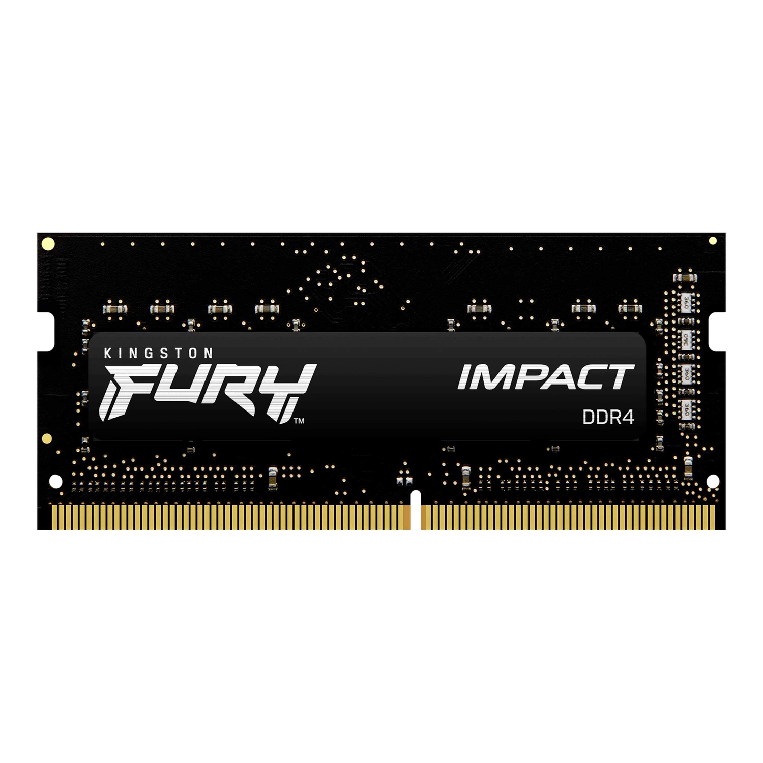 Memoria Notebook Kingston Fury DDR4 16GB 3200MHz Impact Negra