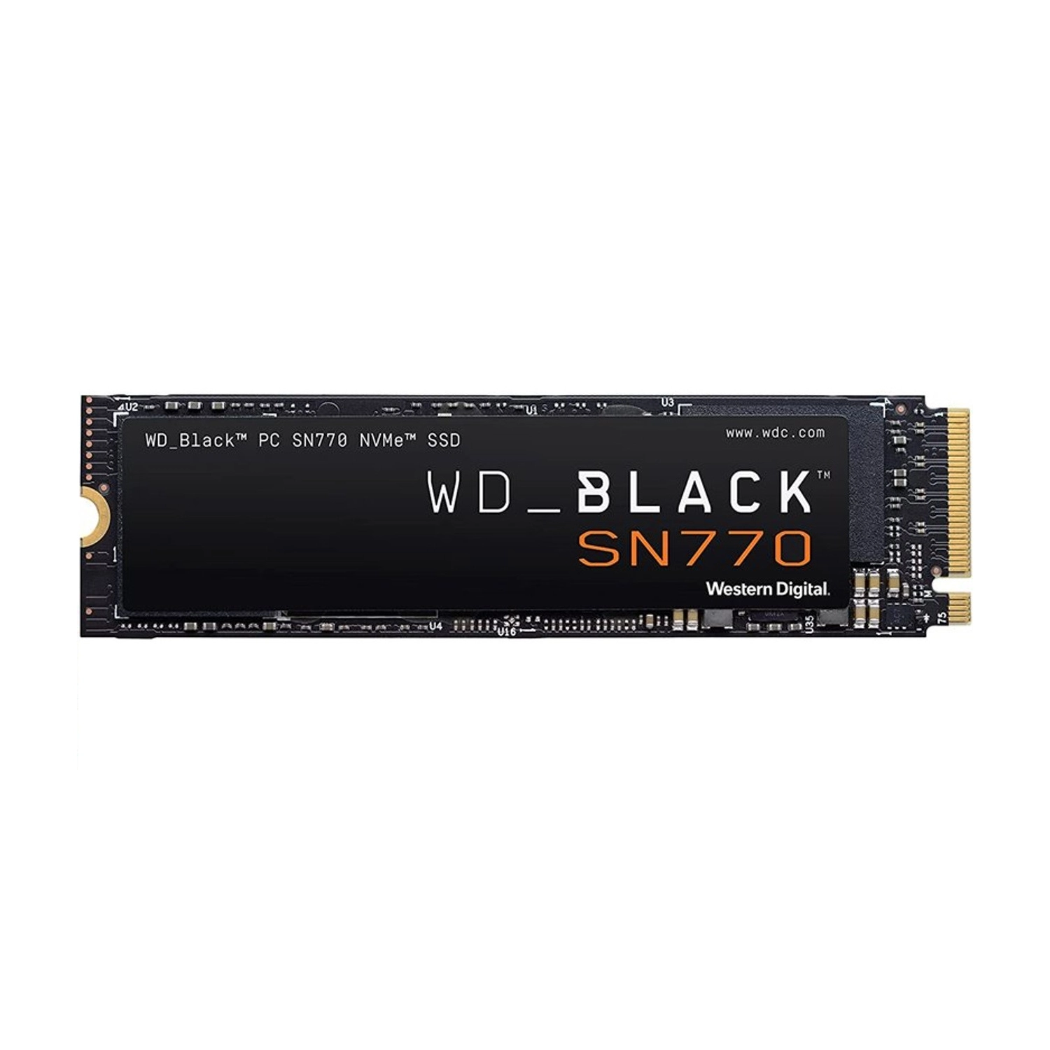 Disco SSD M.2 NVMe Western Digital Black 2TB SN770 PCIe 4.0 5150MB/s