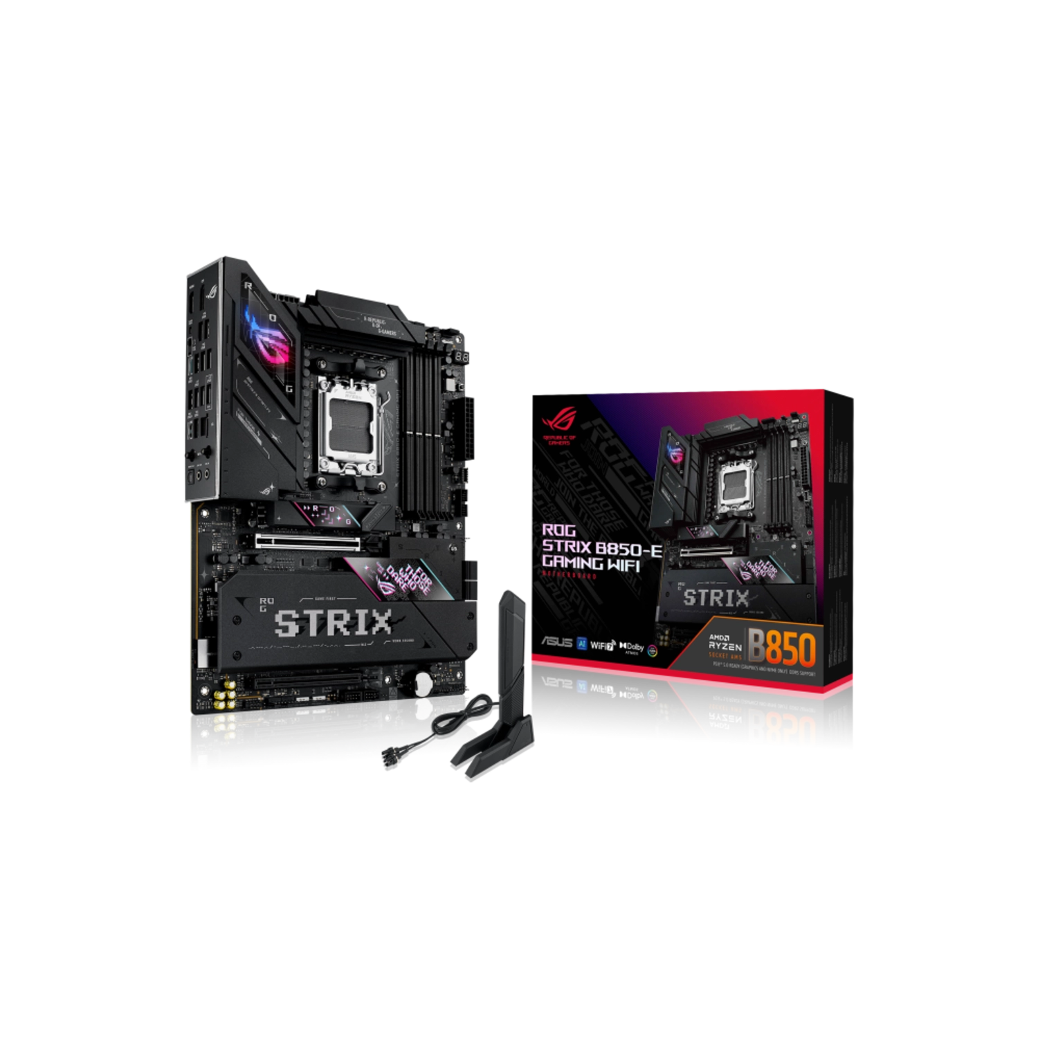 Placa Madre Asus ROG Strix B850-E Gaming Wifi AM5 DDR5