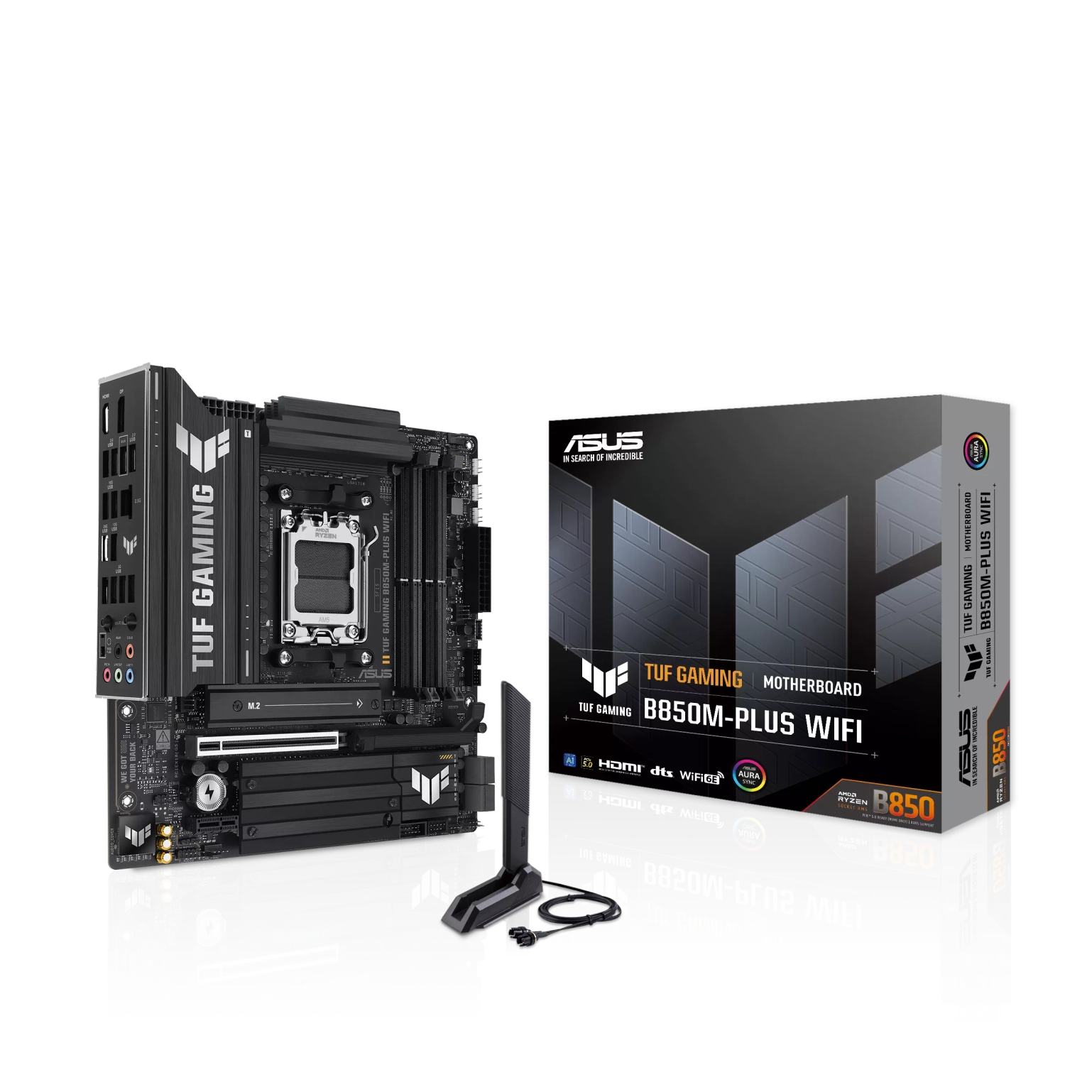 Placa Madre Asus TUF Gaming B850M-Plus Wifi AM5 DDR5