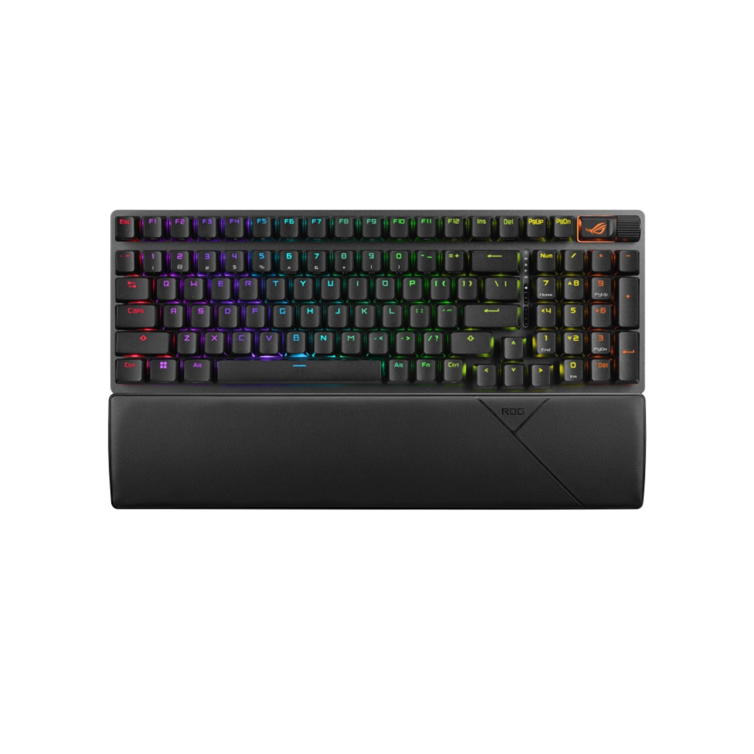 Teclado mecánico gamer Asus ROG Strix Scope II 96 Wireless X901 NXSW español