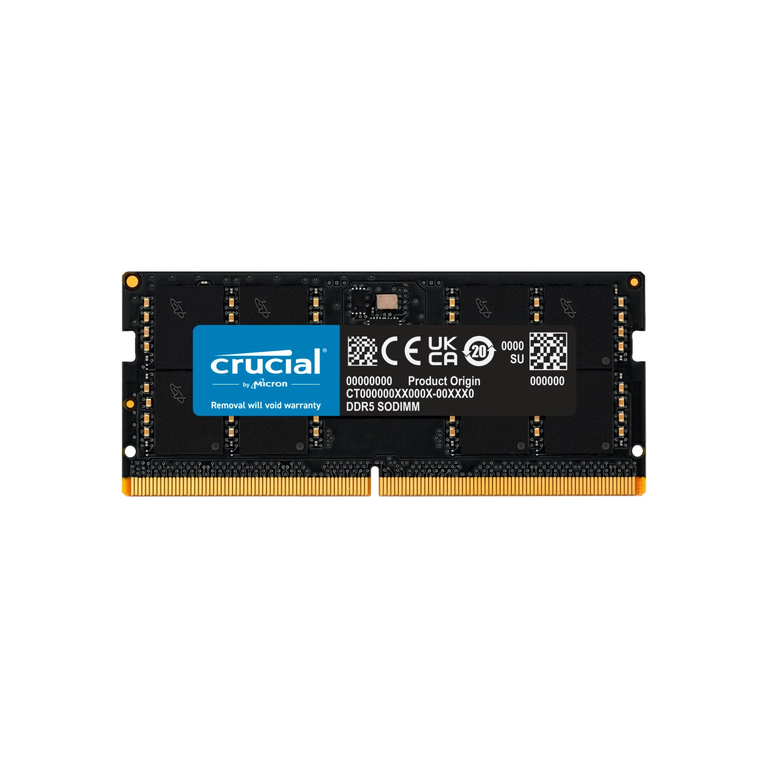 Memoria Notebook Crucial 48GB DDR5 5600MHz CL46