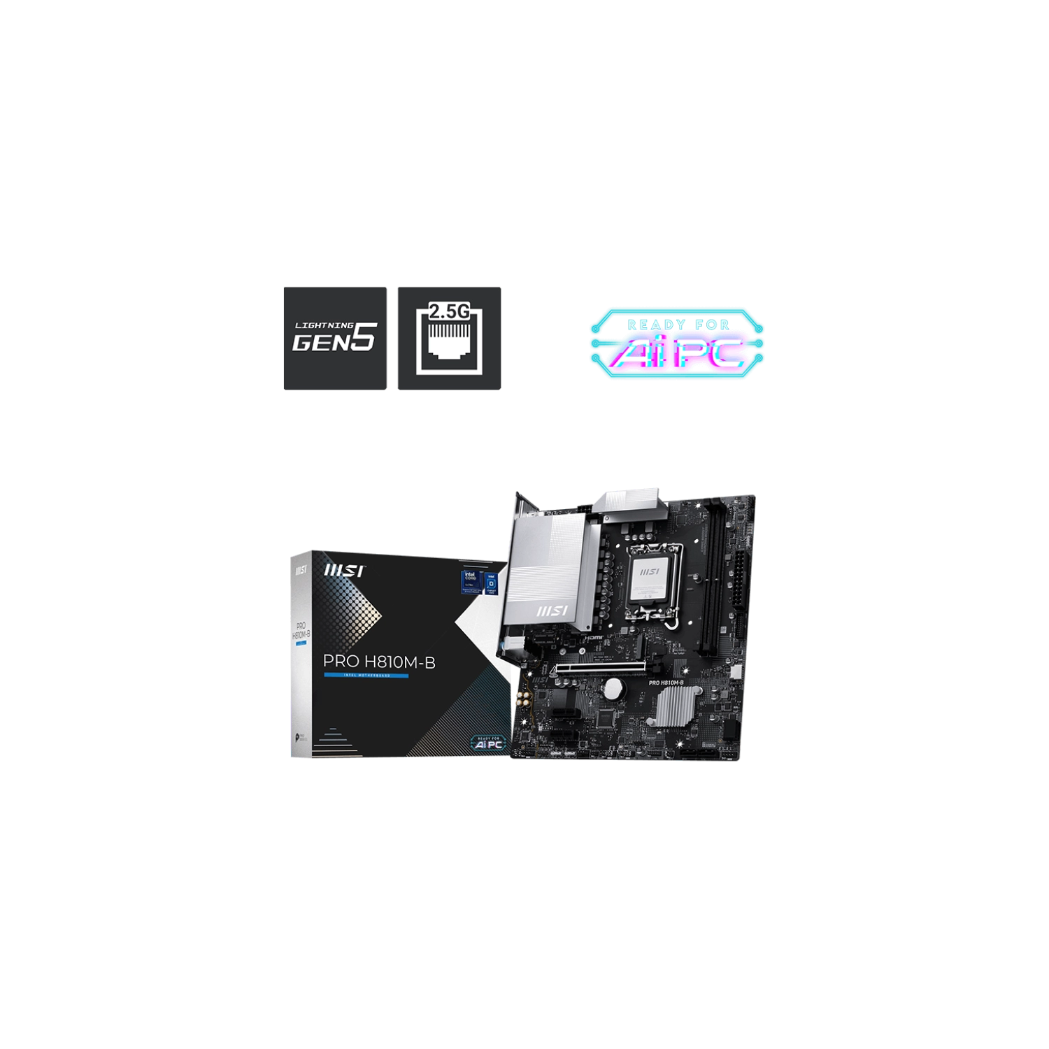 Placa Madre MSI Pro H810M-B s1851 DDR5