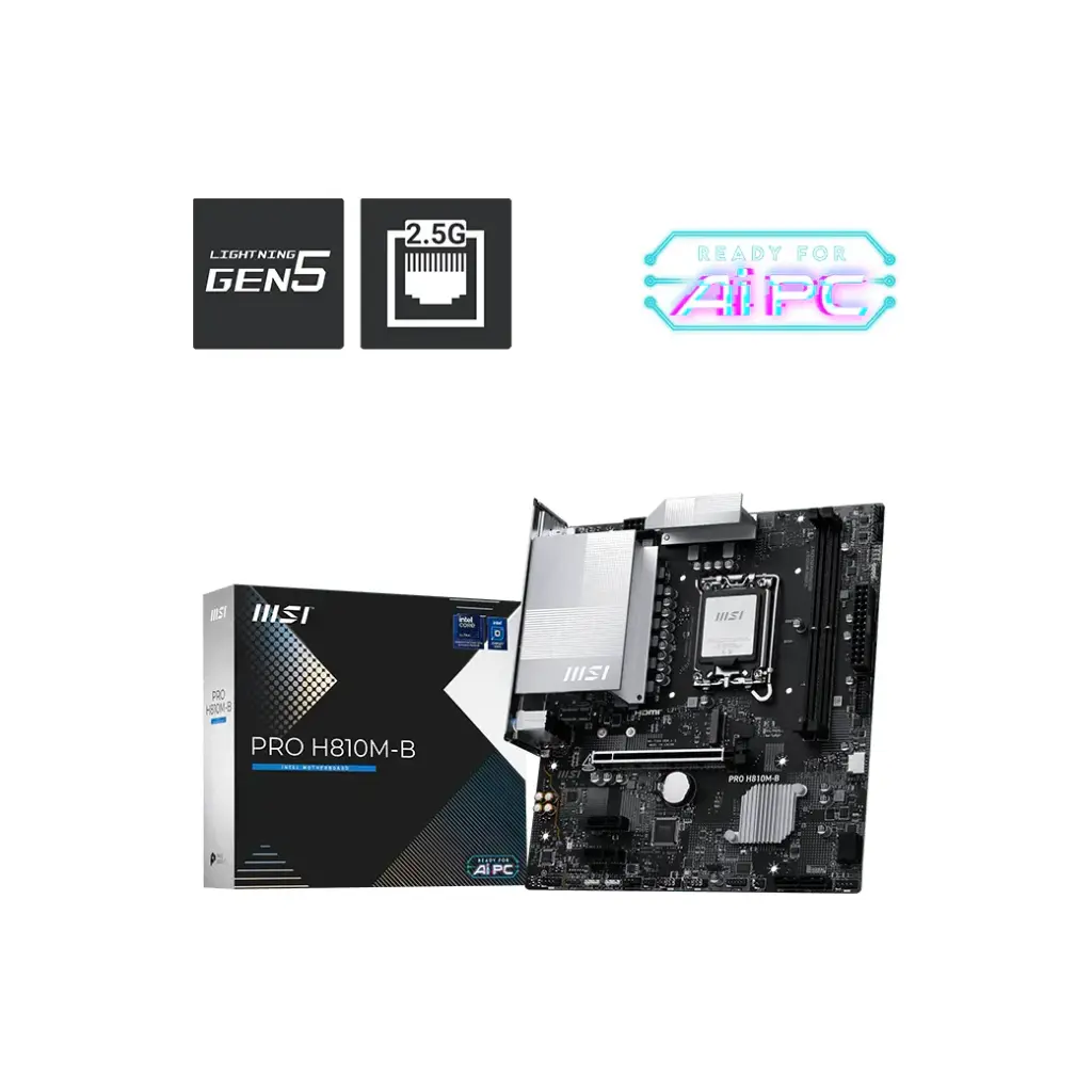 Placa Madre MSI Pro H810M-B s1851 DDR5