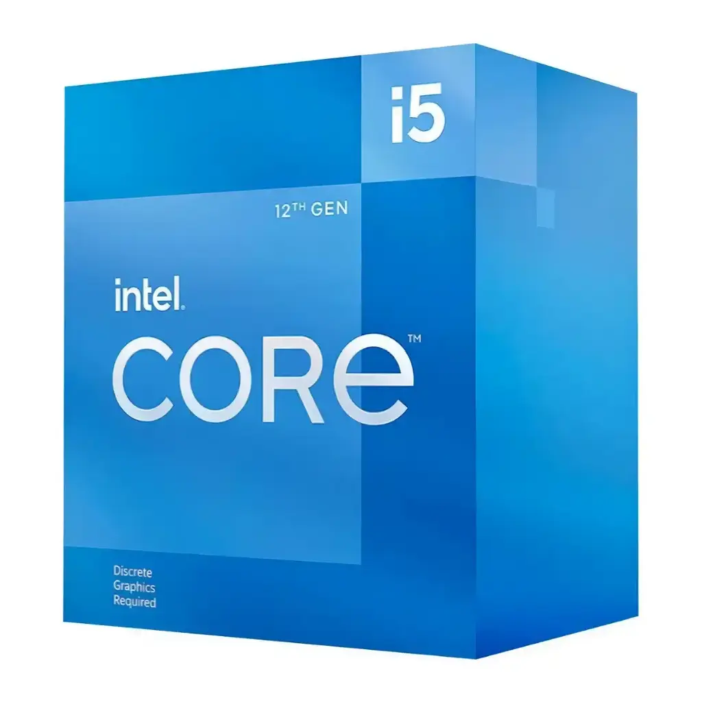 Microprocesador Intel Core i5 12400F 2.5/4.4GHz turbo 6 núcleos s1700 s/video c/cooler