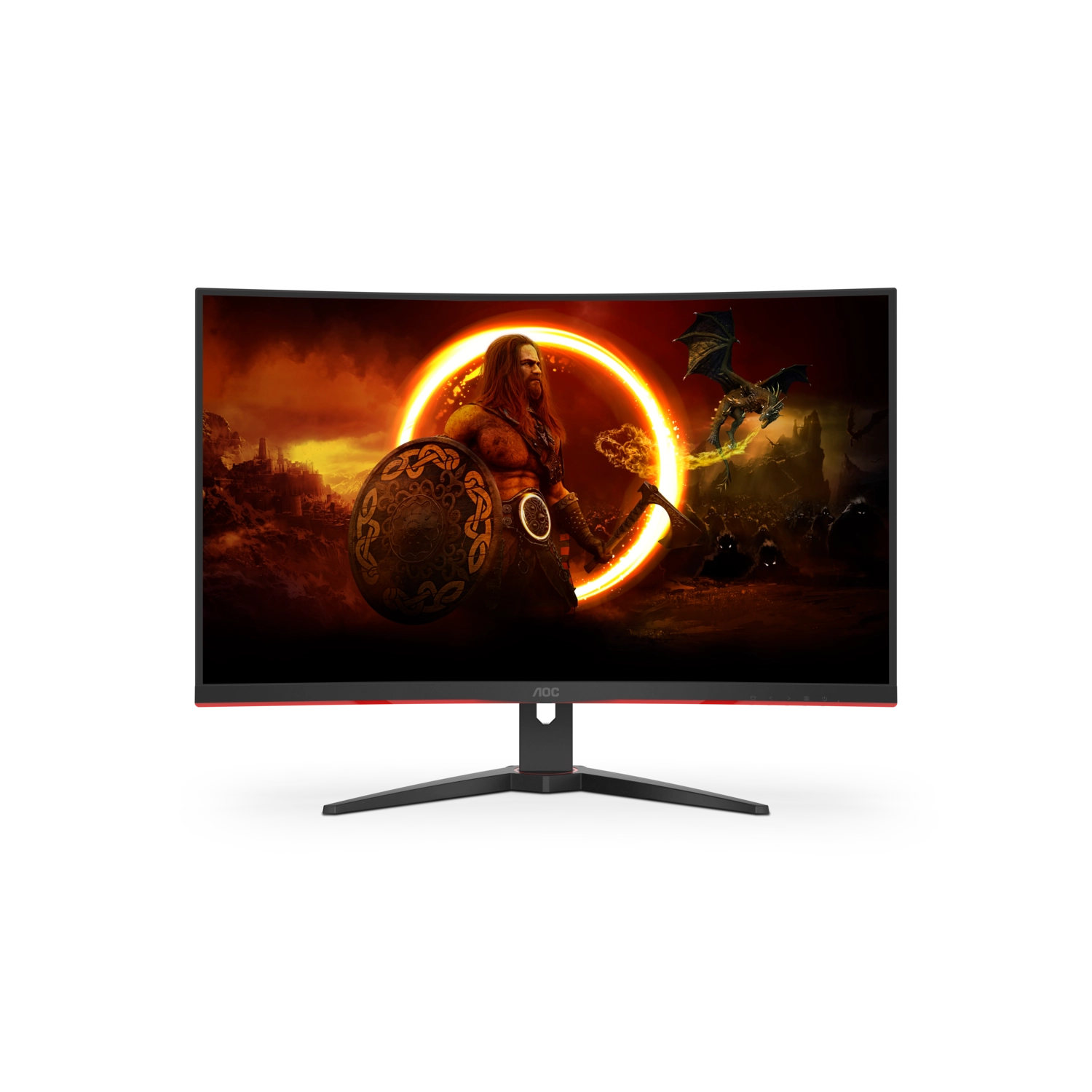 Monitor gamer AOC 31.5" C32G2ZE VA FHD 240Hz 4ms curvo